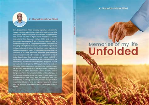 Memories of my life Unfolded eBook : Pillai, Dr. K Gopalakrishna ...