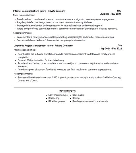 Roast my resume for entry-level jobs in communications : r/resumes