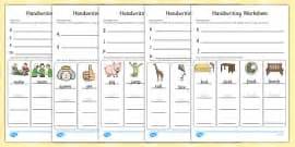 Letter Formation Workbook | Handwriting Booklet - Twinkl