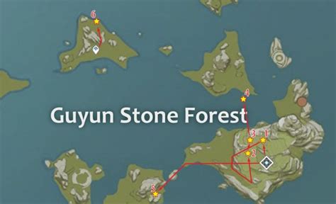 Quick Farming Route For Cor Lapis Locations Genshin Impact
