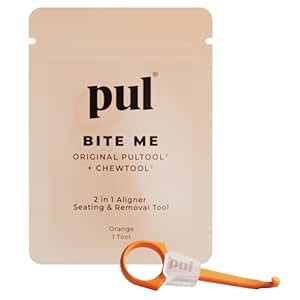 The Pultool 2 In 1 Clear Aligner Chewies And Removal Tool Combo For ...