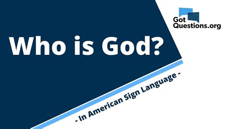 Image result for Sign Language God