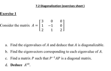 Image result for Simultaneous Diagonalization Exercise