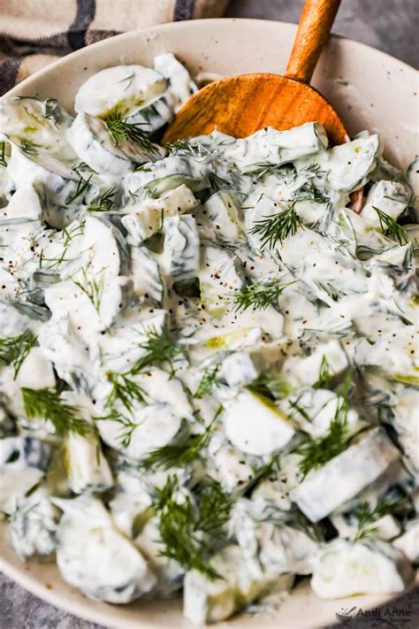 Creamy Cucumber Dill Salad (Quick & Refreshing For Summer)