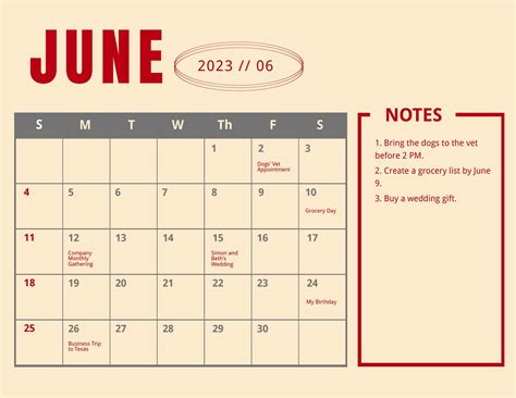 2023 & 2024 One Page Calendar Template in Word, Google Docs - Download ...