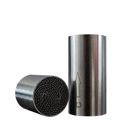 Metallic Substrate Catalytic Converter Metal Honeycomb Catalyst 35-1 ...
