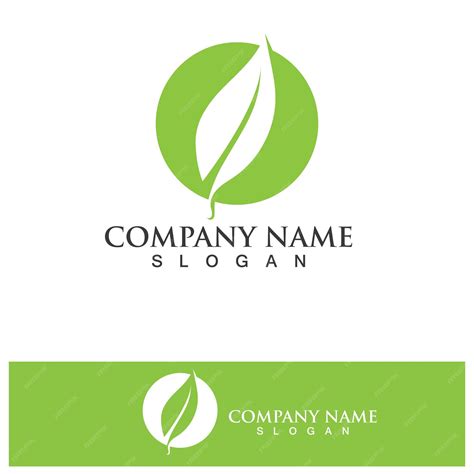 Eco energy vector logo with leaf symbol green color with flash or ...