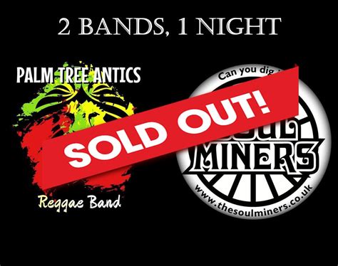 ** SOLD OUT ** The Big Motown & Reggae Nite with Palm Tree Antics & The ...