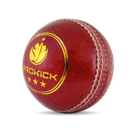 Prokick LB 102 Club Leather Cricket Ball, 1Pc (Red) – Prokicksports
