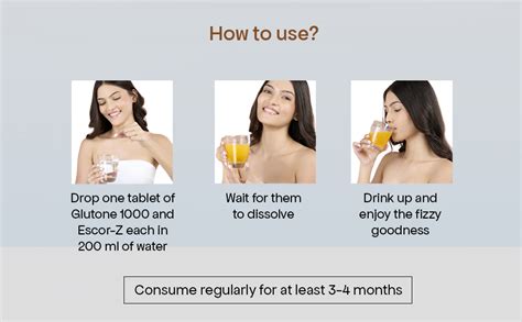 Glutone 1000 & Escor-Z Combo Pack| Setria L-Glutathione, Vitamin C ...