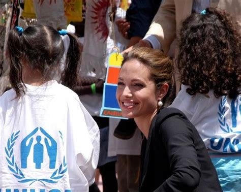 Angelina Jolie visits Venezuelan refugees in Peru - Photos,Images ...