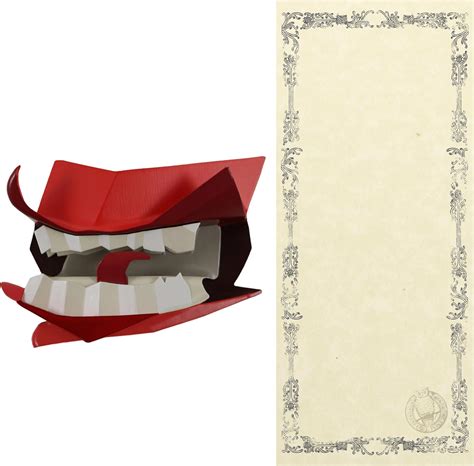 Amazon.com: Harry Potter – 3D Howler Magnet with Removable Blank Letter ...