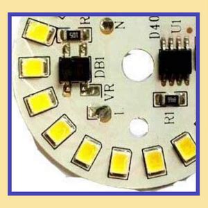 Buy ZOLLYZZ 9W LED Cool White DOB PCB Bulb, White, Pack of 10 Online at ...