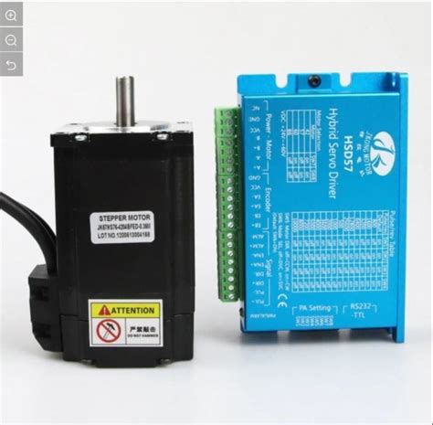 JK57HSN30 Closed Loop Stepper Motor + JK-HSD57 Closed Loop Stepper ...