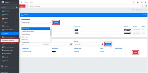 HRMex Helpdesk — Knowledge base — Device Command