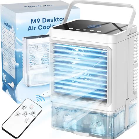 HAVAI Nano Personal Use Cooling Fan with Shining ABS Body (Full White ...