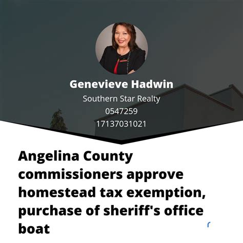 Genevieve Hadwin on LinkedIn: Angelina County commissioners approve ...