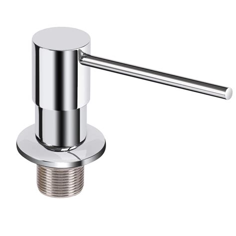 TOGU TO1 Solid Brass Sink Soap Dispenser - Large Capacity 17OZ PE ...