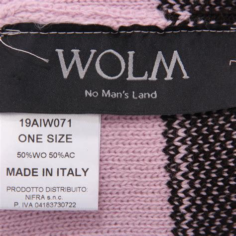 9540AO cuffia donna WOLM woman wool hat