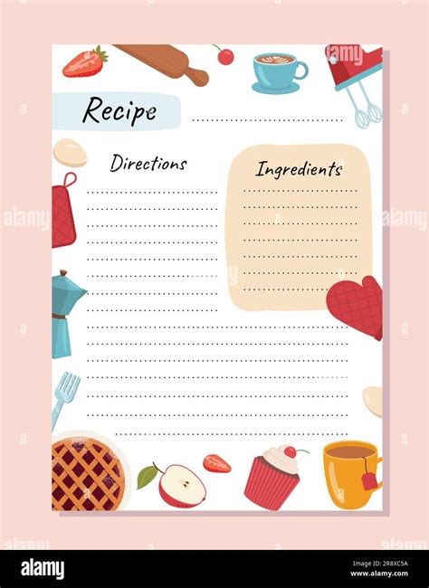 Image result for Recipe Book Example