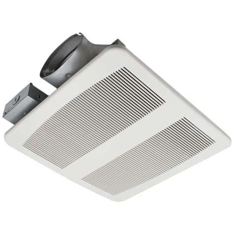 ESD Tech Slim Bathroom Exhaust Fan – Ultra Quiet 1.2 Sones, 80 CFM ...