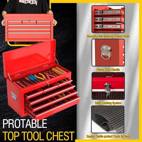 Pelnuies 8-Drawer Rolling Tool Chest with Wheels, Detachable India | Ubuy
