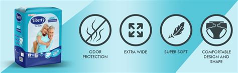 Liberty Adult Diaper, Extra Large (10 count) (120-170 Cms | 48-68 Inch ...