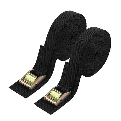Lashing Strap,Tie Down Straps Cargo Tie-Down Strap Sturdy 16-foot-by-1 ...