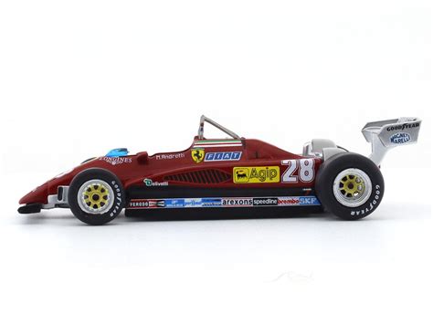 1982 Ferrari 126C2 #28 Didier Pironi 1:43 diecast scale model car ...