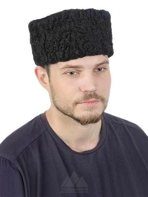Кубанка из каракуля с утепленной подкладкой Лидер - Шапка Для мужчин ...