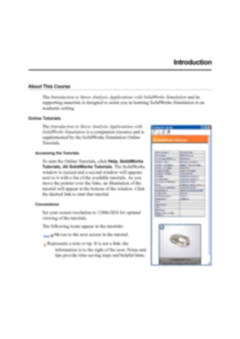 SolidWorks Stress Analysis Tutorial 的图像结果