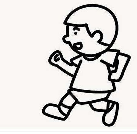 跑简笔画 的图像结果