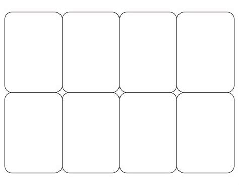 Create Your Own Playing Cards Template - Content Calendar Template