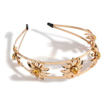 SOHI Gold plated Hair band for Women and Girls | Stones, Crystals ...