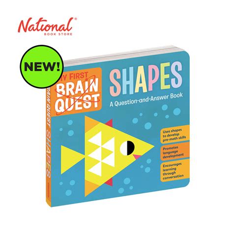 MY FIRST BRAIN QUEST SHAPES - BOARD BOOK - BOOKS FOR KIDS