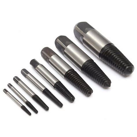 Extractor Set 8pcs For Screws And Studs - All Tools Direct