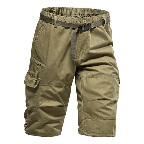 Big & Tall Capris Cargo Pants for Men Cotton M-5X Plus Size Baggy ...