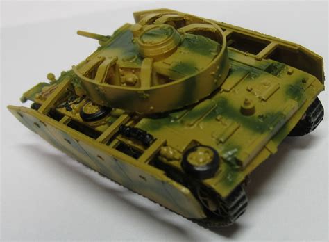 GP-2025ドイツ3号観測戦車H型 pz.Kpfw.Ⅲ Observation Tank 1/144 塗装済み完成品1/144 ...