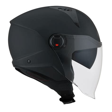 KYT D City Plain Matt Black Helmet– Moto Central