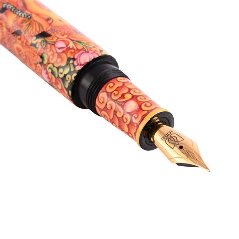 Lotus Ganesha Ebonite Fountain Pen | Indian Pens at Makoba | Lotus
