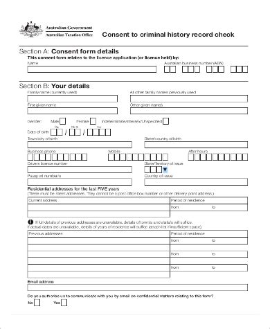Image result for Background Check Form Signed Sample