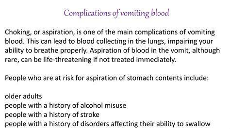 Hematemesis- vomiting of blood , a brief study | PPTX