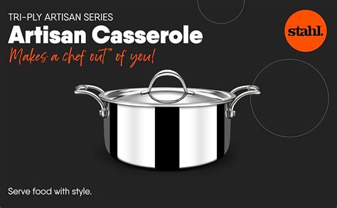 Buy Stahl Triply Stainless Steel Sauce Pot with Lid | Stainless Steel ...