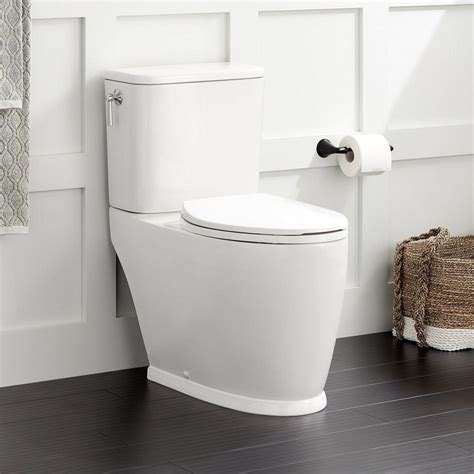 Pendleton Two-Piece Elongated Skirted Toilet with Standard Seat - White ...