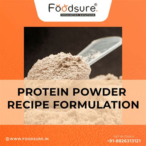 Protein Powder Recipe Formulation in Delhi, India | Foodsure