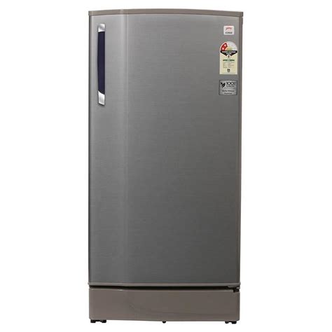 Buy Godrej 202 litres 2 Star Single Door Refrigerator, Thunder Steel RD ...