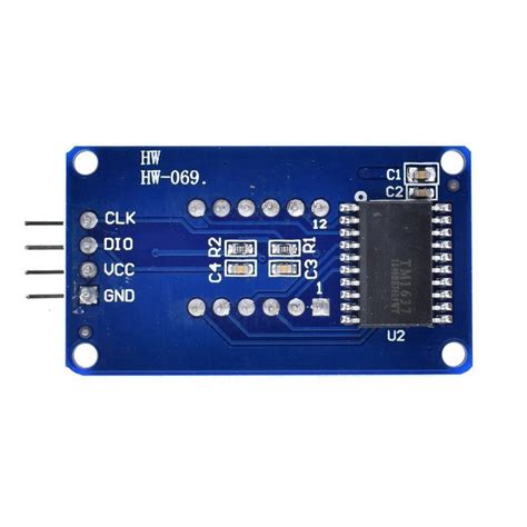 TM1637 4 Bits Digital Tube LED Display Module With Clock Display