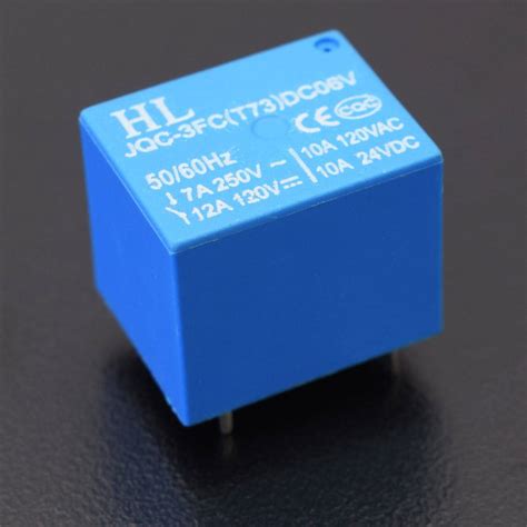 SRD-6VDC-SL-C DC 6V SPDT 1NO 1NC 5 Pins Coil Power – REES52