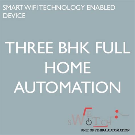 THREE BHK FULL HOME AUTOMATION _ WiFi Enabled_Android Tab_Retrofit ...