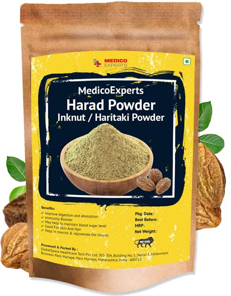 Buy MedicoExperts Haritaki Powder Organic - 100gms - Inknut Powder for ...